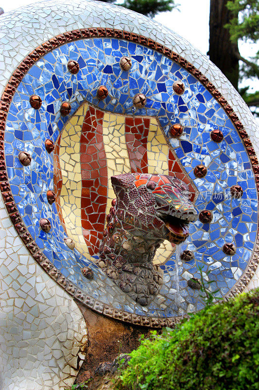 Parc Guell Architecture西班牙巴塞罗那